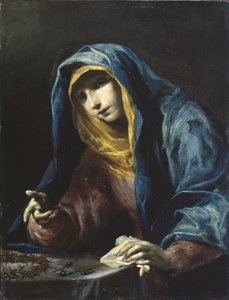 A Szűz a szenvedély eszközeivel, 1730 körül (olaj, réz) alkotó: Giuseppe Maria Crespi