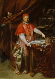 XIV. Benedek pápa portréja 1675-1758, 1740. alkotó: Giuseppe Maria Crespi