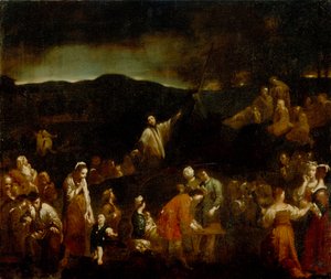 The Mission, 1710 körül (olaj, vászon) alkotó: Giuseppe Maria Crespi