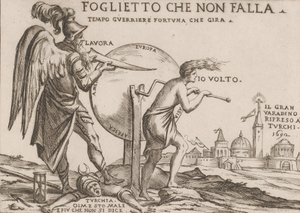 A törökök sorsára vonatkozó allegória, kb. 1692. alkotó: Giuseppe Maria Mitelli
