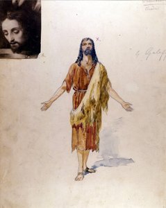 Richard Strauss: Giuseppe Palanti (1881-1946) „Salome” jelmeze Jokanaan szerepére a milánói La Scala színházban 1912-ben