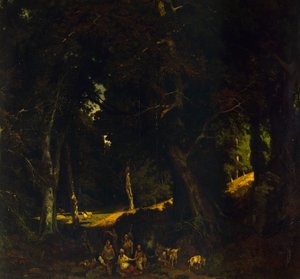 Cigánytábor, Giuseppe Palizzi