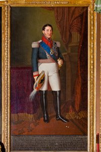 Antonio Lucchesi Palli, a Királyság altábornagya (olaj, vászon)