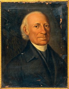 Giovanni Meli (1740-1815), Giuseppe Patania olasz költő és drámaíró portréja, festmény