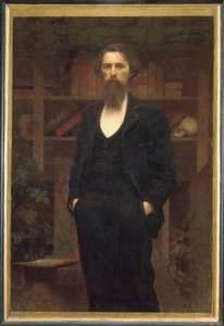Önarckép – Giuseppe Pellizza da Volpedo (1868-1907). Olajfestmény alkotó: Giuseppe Pellizza da Volpedo