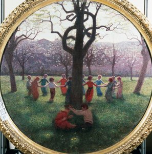 Tavaszi idill alkotó: Giuseppe Pellizza da Volpedo