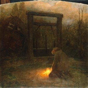 Életszeretet, jobb oldal, Giuseppe Pellizza da Volpedo (1868-1907) alkotó: Giuseppe Pellizza da Volpedo