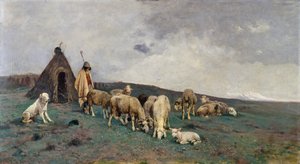 Hegyi legelők alkotó: Giuseppe Raggio
