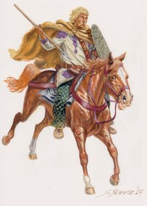 Bagaudae lovaglás alkotó: Giuseppe Rava