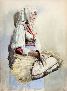 Olasz parasztasszony