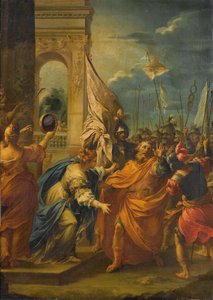 Jefte visszatérése. alkotó: Giuseppe Varotti