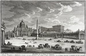 Szent Péter-bazilika, Vatikán, 1753 körül