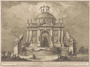 A Prima Macchina Kína számára 1773: A béke temploma, 1773.