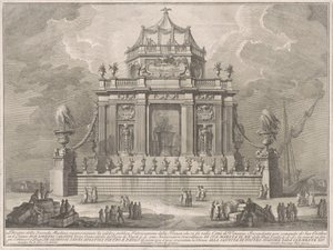Az 1773-as Seconda Macchina Kína számára: Theriac készítése Velencében