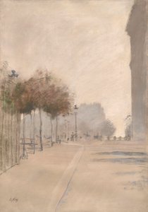 Kilátás Párizsra alkotó: Giuseppe de Nittis