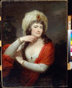 Alexandra Branicka portréja (született: Engelhardt