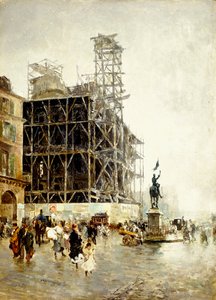 Piramisok tere, alkotó: Giuseppe or Joseph de Nittis
