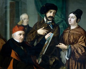 Giustiniano degli Avancini (1807-1843) festőművész műtermében alkotó: Giustiniano Degli Avancini