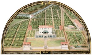 Medici Villa of Poggio a Caiano (gyógynövény