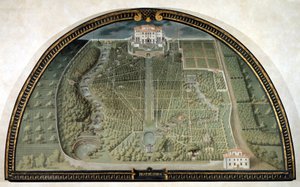 Villa di Pratolino, Giusto Utens (XVI. század).