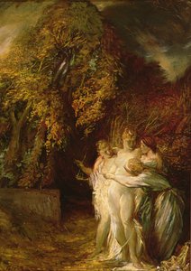 Diana és Acteon (olaj, vászon) alkotó: Glyn Warren Philpot