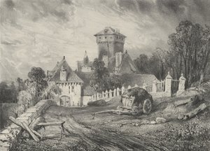 Pesteil kastélya Polminhacban, 1832.