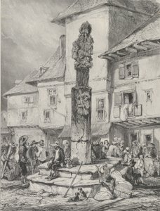 Chaudesaigues-kereszt, 1831.