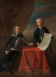 John Churchill és John Armstrong (olaj, vászon)