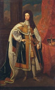 Vilmos király állami köntösben, 1690 körül (olaj, vászon)