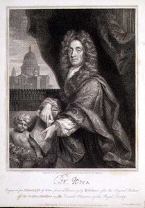 Christopher Wren portréja Elme 