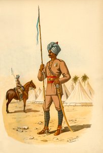 A 13. Bengal Lancers, 1890.