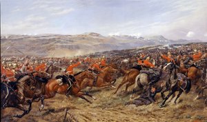 A nehézdandár rohama a balaclavai csatában, 1854. október 25., 1897.