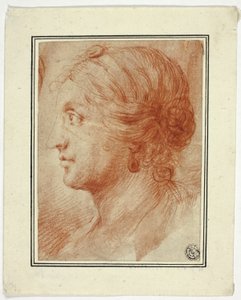 Nő mellszobra a profilban balra alkotó: Godfrey Kneller