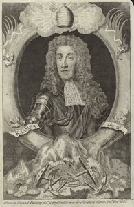 Anglia és Írország II. Jakab portréja alkotó: Godfrey Kneller