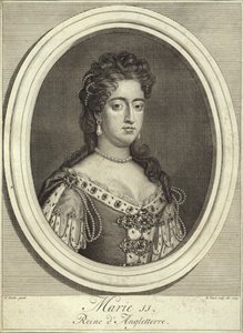 II. Mária angol, skóciai és ír királynő portréja alkotó: Godfrey Kneller