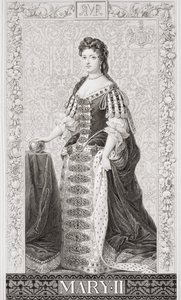 II. Mária királynő (1662-94) Az angol és skót történelem illusztrációiból, II. kötet