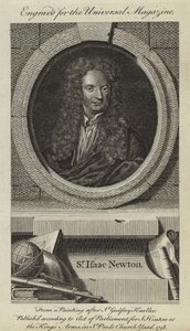Sir Isaac Newton alkotó: Godfrey Kneller