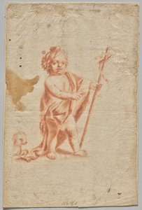 Keresztelő Szent János csecsemő alkotó: Godfrey Kneller