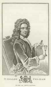 Thomas Holles Pelham, Newcastle hercege alkotó: Godfrey Kneller