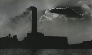 Temze menti erőmű, London 1950-es évek