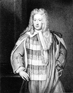Henry St. John (1678-1751) Bolingroke 1. vikomt portréja, W.T. Fry metszet