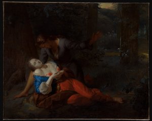 Kephalosz és Prokrisz alkotó: Godfried Schalcken