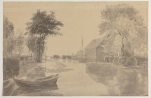 Mørumsåen Elleholm közelében, Blekinge