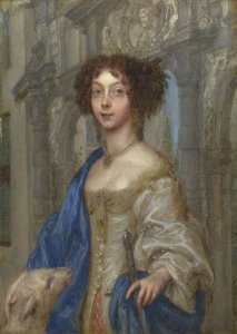 Szent Ágnes női portré, c. 1680.