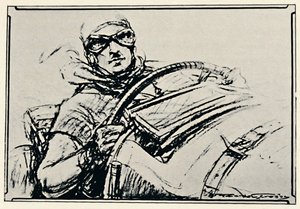 Sir Henry Birkin emléktáblája Brooklandsban, 1937 alkotó: Gordon Crosby