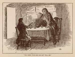 Illusztráció Thackeray Henry Esmond történetéhez (litho)