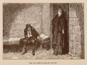 Illusztráció Thackeray Henry Esmond történetéhez (litho)