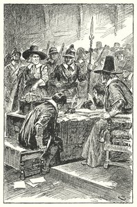 Cromwell kizárta a Hosszú Parlamentet (litho) alkotó: Gordon Frederick Browne