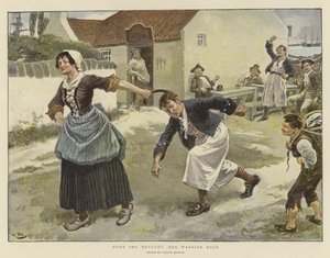 Otthon Elhozta Warrior Boldját (chromolitho)