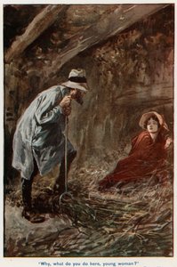 Illusztráció Adam Bede számára alkotó: Gordon Frederick Browne